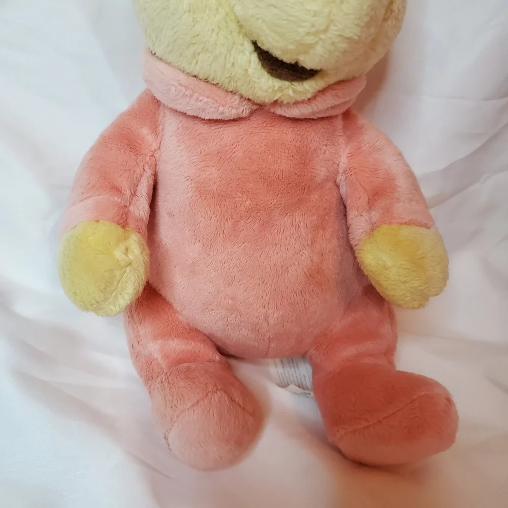 Disney Babies Disney Parks Winnie The‎ Pooh Baby Pastel Pink Plush Soft 10